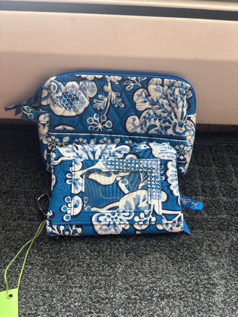 Vera Bradley Blue Bayou Wallet and Bag